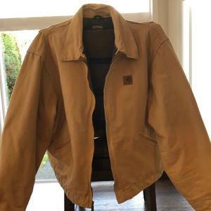 Durable canvas, wool lined, carhartt work jacket